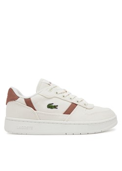 Sneakersy Lacoste 7-49SUJ0006 Écru ze sklepu eobuwie.pl w kategorii Buty sportowe dziecięce - zdjęcie 182107150