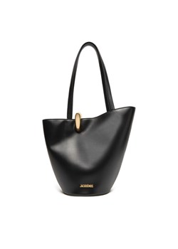 Torebka JACQUEMUS La Bambola Moyen 251BA4123000 Czarny ze sklepu eobuwie.pl w kategorii Torby Shopper bag - zdjęcie 182107190