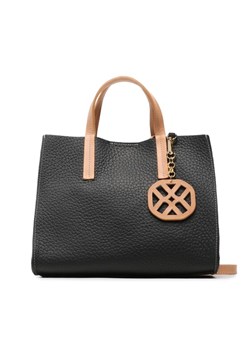 Torebka Unisa Zedna Dd Czarny ze sklepu eobuwie.pl w kategorii Torby Shopper bag - zdjęcie 182107210