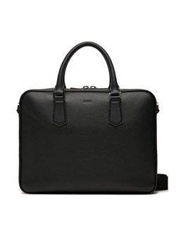 Torba na laptopa BOSS New Crosstown 50536146 Czarny ze sklepu eobuwie.pl w kategorii Torby na laptopa - zdjęcie 182107211