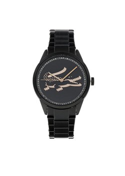 Zegarek Lacoste Ladycroc 2001192 Czarny ze sklepu eobuwie.pl w kategorii Zegarki - zdjęcie 182107221