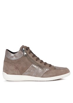 Sneakersy Geox D Myria D3668B 022TC C6692 Szary ze sklepu eobuwie.pl w kategorii Buty sportowe damskie - zdjęcie 182107462