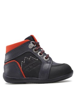 Trzewiki Kickers Bins Mountain 878602-10 M Granatowy ze sklepu eobuwie.pl w kategorii Buciki niemowlęce - zdjęcie 182107520