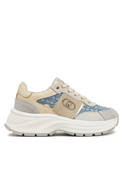 Sneakersy Liu Jo Eva 02 BA5065 PX617 Szary ze sklepu eobuwie.pl w kategorii Buty sportowe damskie - zdjęcie 182107613