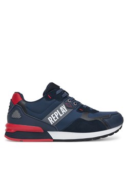 Sneakersy REPLAY GMS1D .000.C0057T Granatowy ze sklepu eobuwie.pl w kategorii Buty sportowe męskie - zdjęcie 182107650