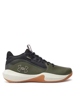 Buty do koszykówki Under Armour Ua Lockdown 7 3028512-300 Khaki ze sklepu eobuwie.pl w kategorii Buty sportowe męskie - zdjęcie 182107874