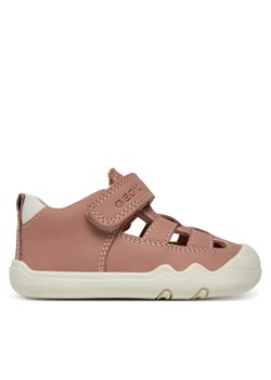 Sneakersy Geox B Steppieup B5563A 00085 C8011 Różowy ze sklepu eobuwie.pl w kategorii Buty sportowe dziecięce - zdjęcie 182108190