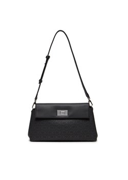 Torebka Calvin Klein Ck Push Shoulder Bag_Epi Mn K60K612143 Czarny ze sklepu eobuwie.pl w kategorii Listonoszki - zdjęcie 182108243