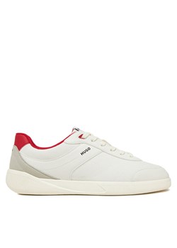 Sneakersy HUGO Riven 50536302 Biały ze sklepu eobuwie.pl w kategorii Buty sportowe męskie - zdjęcie 182108513