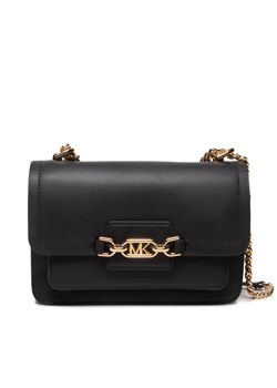 Torebka MICHAEL Michael Kors Heather 30S2G7HL3L Czarny ze sklepu eobuwie.pl w kategorii Listonoszki - zdjęcie 182108664