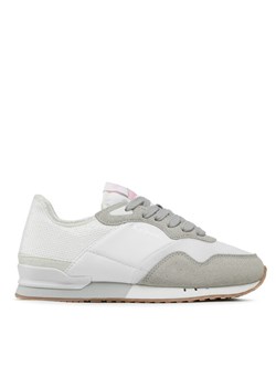 Sneakersy Pepe Jeans London W Troy PLS31466 Biały ze sklepu eobuwie.pl w kategorii Buty sportowe damskie - zdjęcie 182108800