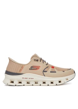 Sneakersy Skechers Glide-Step Pro- 232930/TPOR Beżowy ze sklepu eobuwie.pl w kategorii Buty sportowe męskie - zdjęcie 182108920