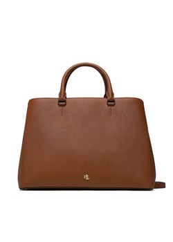 Torebka Lauren Ralph Lauren Hanna 37 431898556006 Brązowy ze sklepu eobuwie.pl w kategorii Kuferki - zdjęcie 182109073