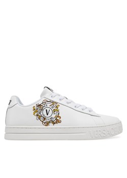 Sneakersy Versace Jeans Couture 78VA3SK3 Biały ze sklepu eobuwie.pl w kategorii Buty sportowe damskie - zdjęcie 182109080