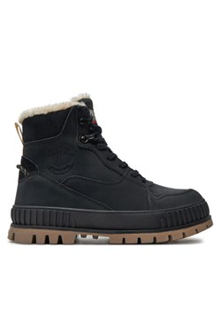 Trapery Palladium Pallashock Warm Wp 74351-008-M Czarny ze sklepu eobuwie.pl w kategorii Workery damskie - zdjęcie 182109090