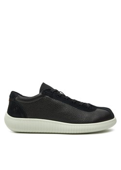 Sneakersy ECCO Soft Zero W 22025351052 Czarny ze sklepu eobuwie.pl w kategorii Buty sportowe damskie - zdjęcie 182109171
