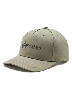 Czapka z daszkiem Alpha Industries 126912 Zielony ze sklepu eobuwie.pl w kategorii Czapki z daszkiem męskie - zdjęcie 182109320