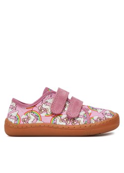 Sneakersy Froddo Barefoot Canvas G1700379-4 S Kolorowy ze sklepu eobuwie.pl w kategorii Półbuty dziecięce - zdjęcie 182109462
