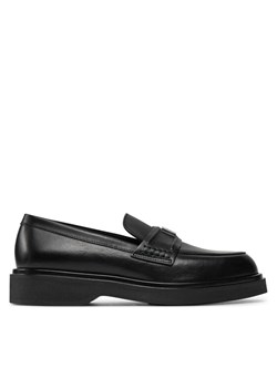 Lordsy Calvin Klein Loafer W/Hw Lth HW0HW02182 Czarny ze sklepu eobuwie.pl w kategorii Lordsy damskie - zdjęcie 182109544