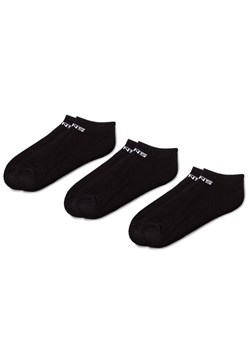 Zestaw 3 par niskich skarpet męskich Vans Classic Kick VN000XSXBLK Czarny ze sklepu eobuwie.pl w kategorii Skarpetki męskie - zdjęcie 182109614