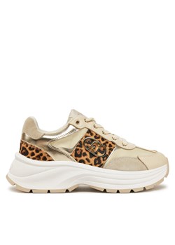 Sneakersy Liu Jo Eva 02 BA5065 PX243 Beżowy ze sklepu eobuwie.pl w kategorii Buty sportowe damskie - zdjęcie 182109660