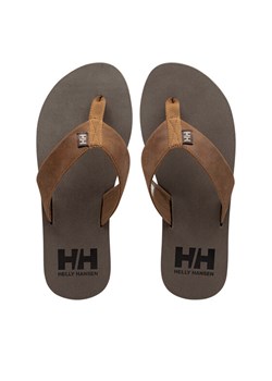 Japonki Helly Hansen Seasand 2 Leather Sandals 11955 Brązowy ze sklepu eobuwie.pl w kategorii Klapki męskie - zdjęcie 182110174