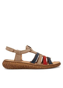 Sandały Josef Seibel Ronja 07 95207 Taupe-Multi 252 ze sklepu eobuwie.pl w kategorii Sandały damskie - zdjęcie 182110211