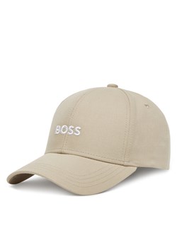 Czapka z daszkiem BOSS Zed 50495121 Beżowy ze sklepu eobuwie.pl w kategorii Czapki z daszkiem męskie - zdjęcie 182110402