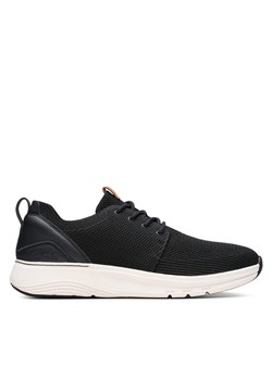 Sneakersy Clarks Motion Trek MX 26181981 Czarny ze sklepu eobuwie.pl w kategorii Buty sportowe męskie - zdjęcie 182110542