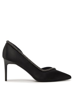 Szpilki Max Mara Pumpcrystal80 24245263916 Czarny ze sklepu eobuwie.pl w kategorii Czółenka - zdjęcie 182110544
