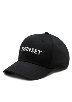 Czapka z daszkiem TWINSET 241TO5150 Czarny ze sklepu eobuwie.pl w kategorii Czapki z daszkiem damskie - zdjęcie 182110700