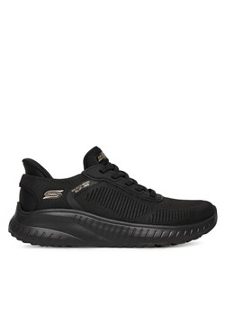 Sneakersy Skechers BOBS SQUAD CHAOS 117497 BBK Czarny ze sklepu eobuwie.pl w kategorii Buty sportowe damskie - zdjęcie 182110913