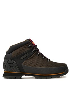 Trzewiki Timberland EURO SPRINT MID BOOT TB0A41A7EJU1 Brązowy ze sklepu eobuwie.pl w kategorii Buty zimowe męskie - zdjęcie 182110990