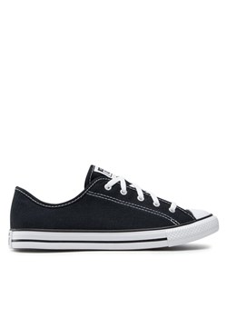 Trampki Converse Chuck Taylor All Star Dainty Ox 564982C Czarny ze sklepu eobuwie.pl w kategorii Trampki damskie - zdjęcie 182111033