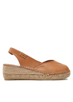 Espadryle Toni Pons Bernia-P Brązowy ze sklepu eobuwie.pl w kategorii Espadryle damskie - zdjęcie 182111280