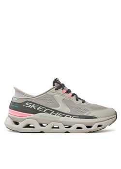 Sneakersy Skechers 150510/GYPK Szary ze sklepu eobuwie.pl w kategorii Buty sportowe damskie - zdjęcie 182111361