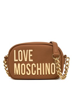 Torebka LOVE MOSCHINO JC4026PP1MKD0201 Brązowy ze sklepu eobuwie.pl w kategorii Listonoszki - zdjęcie 182111390