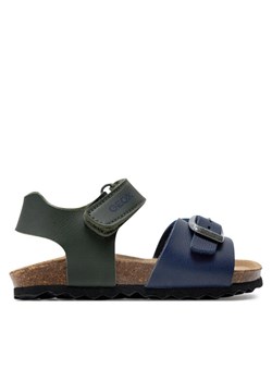 Sandały Geox B Sandal Chalki Boy B922QA 000BC C3024 M Zielony ze sklepu eobuwie.pl w kategorii Sandały dziecięce - zdjęcie 182111433