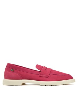 Loafersy Tommy Hilfiger FW0FW08679 Różowy - id: 0000305156693 - marki Tommy Hilfiger - 182111590 Loafersy Tommy Hilfiger FW0FW08679 Różowy ze sklepu eobuwie.pl w kategorii Lordsy damskie - zdjęcie 182111590
