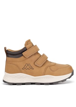 Sneakersy Kappa AW24-3C007(CH) Brązowy ze sklepu eobuwie.pl w kategorii Buty sportowe dziecięce - zdjęcie 182111622