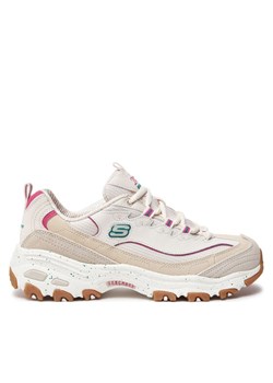 Sneakersy Skechers D'Lites - Bold Views 149589 Beżowy ze sklepu eobuwie.pl w kategorii Buty sportowe damskie - zdjęcie 182111672