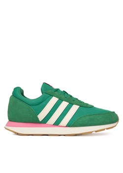 Sneakersy adidas RUN 60S 3.0 JI4985 Zielony ze sklepu eobuwie.pl w kategorii Buty sportowe damskie - zdjęcie 182111712