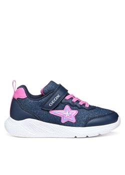 Sneakersy Geox J55FWA 0AS54 C4268 S Granatowy ze sklepu eobuwie.pl w kategorii Buty sportowe dziecięce - zdjęcie 182111882
