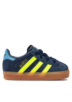Sneakersy adidas Gazelle Cf El I IH2783 Granatowy ze sklepu eobuwie.pl w kategorii Buty sportowe dziecięce - zdjęcie 182111953