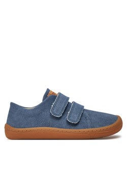 Sneakersy Froddo Barefoot Vegan G3130248 D Niebieski ze sklepu eobuwie.pl w kategorii Trampki dziecięce - zdjęcie 182112223