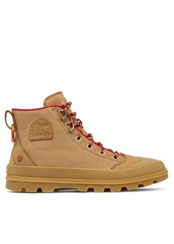 Sneakersy Sorel SCOUT N ABOUT™ Men's Mid Sneaker 2125971 Brązowy ze sklepu eobuwie.pl w kategorii Buty sportowe męskie - zdjęcie 182112271