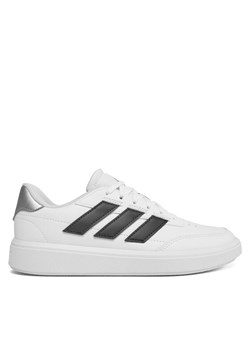 Sneakersy adidas Courtblock IF6493 Biały ze sklepu eobuwie.pl w kategorii Trampki damskie - zdjęcie 182112301