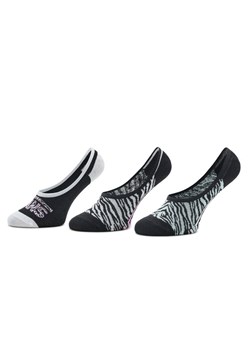Zestaw 3 par stopek dziecięcych Vans Zebra Daze Canoodle VN0007AXBR51 Kolorowy ze sklepu eobuwie.pl w kategorii Skarpetki dziecięce - zdjęcie 182112312