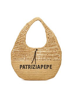 Torebka Patrizia Pepe 2B0120/V039 Beżowy ze sklepu eobuwie.pl w kategorii Torby Shopper bag - zdjęcie 182112354