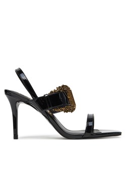 Sandały Versace Jeans Couture 78VA3S71 Czarny - id: 0000304947025 - marki Versace Jeans - 182112361 Sandały Versace Jeans Couture 78VA3S71 Czarny ze sklepu eobuwie.pl w kategorii Sandały damskie - zdjęcie 182112361